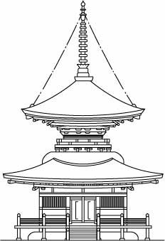 Tahō-Pagode