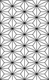 Hanfblatt-Muster
